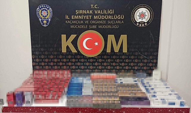Şırnak'ta asayiş ve kaçakçılık operasyonu: 65 gözaltı