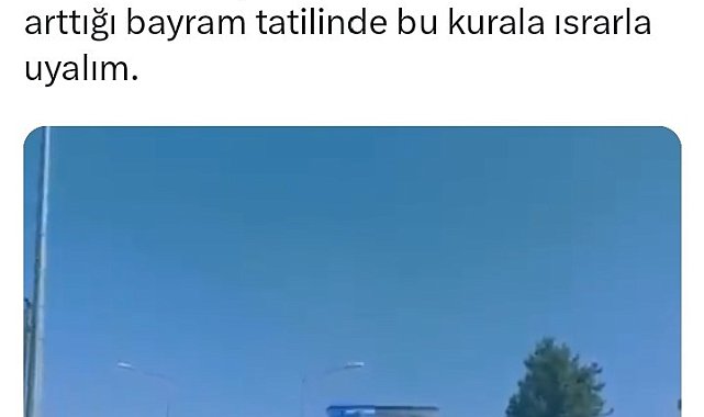 Sürücüler ambulansa yol verdi, Bakan Koca teşekkür etti