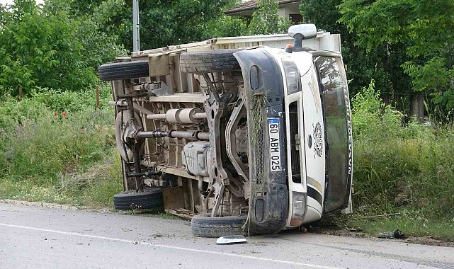 Tokat'ta trafik kazası: 1 yaralı