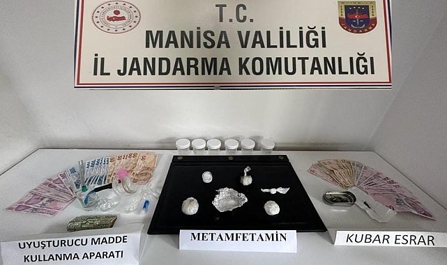 Uşak'tan Salihli'ye uyuşturucu sevkiyatına jandarma engeli