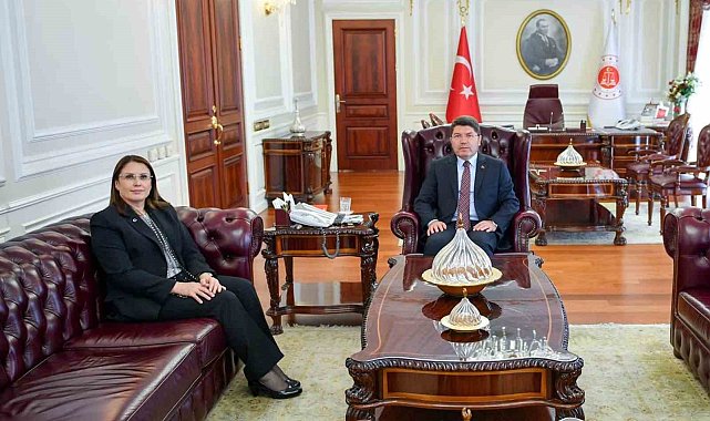 Vali Arslan'dan Adalet Bakan Tunç'a ziyaret