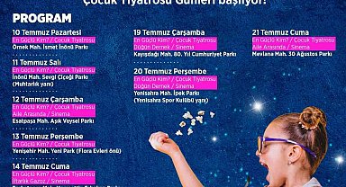 Ataşehir parklarında açık havada sinema ve tiyatro zamanı
