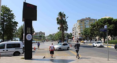 Aydın güne sıcak başladı