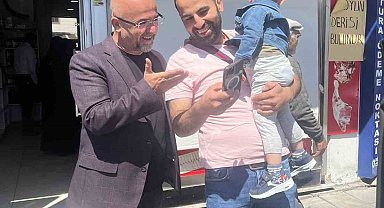 Başkan Altun, tatil sonrası mesaiye esnaf ziyaretiyle başladı