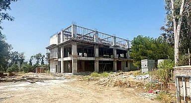 Çine'de Gençlik Merkezi ve yüzme havuzu çalışmaları hız kesmiyor