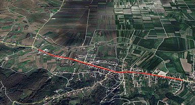 Dev altyapı projesi çerçevesinde o güzergah kısmi olarak trafiğe kapatılacak