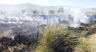 Elazığ'da 10 dönüm tarım arazisi yandı