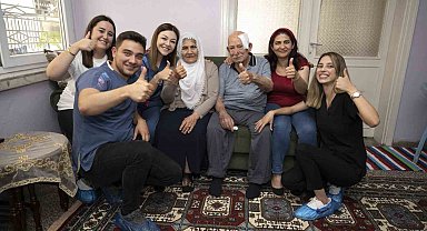 Evde bakım hizmeti vatandaşların takdirini topluyor
