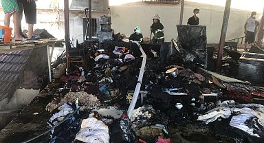 Hatay'da konut yangını çevreye sıçramadan söndürüldü