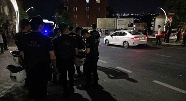 İlçede çıkan kavga büyüdü, olaylara çevik kuvvet müdahale etti