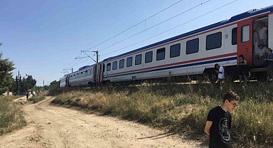 Lüleburgaz'da yolcu treni arıza yaptı