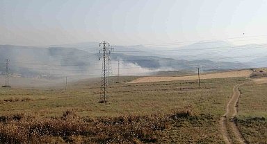Safranbolu'da şehir çöplüğünde yangın