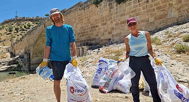 Tarihi alandaki çöpler turistlerin tepkisine neden oluyor
