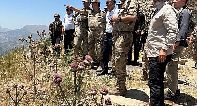 Vali Çağatay'dan üs bölgelerine ziyaret