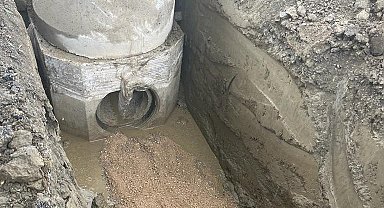 Yılmaz Mahallesinin kanalizasyon hattı yenilendi