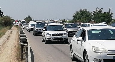 Zincirleme kazada Alman uyruklu 2 turist yaralandı
